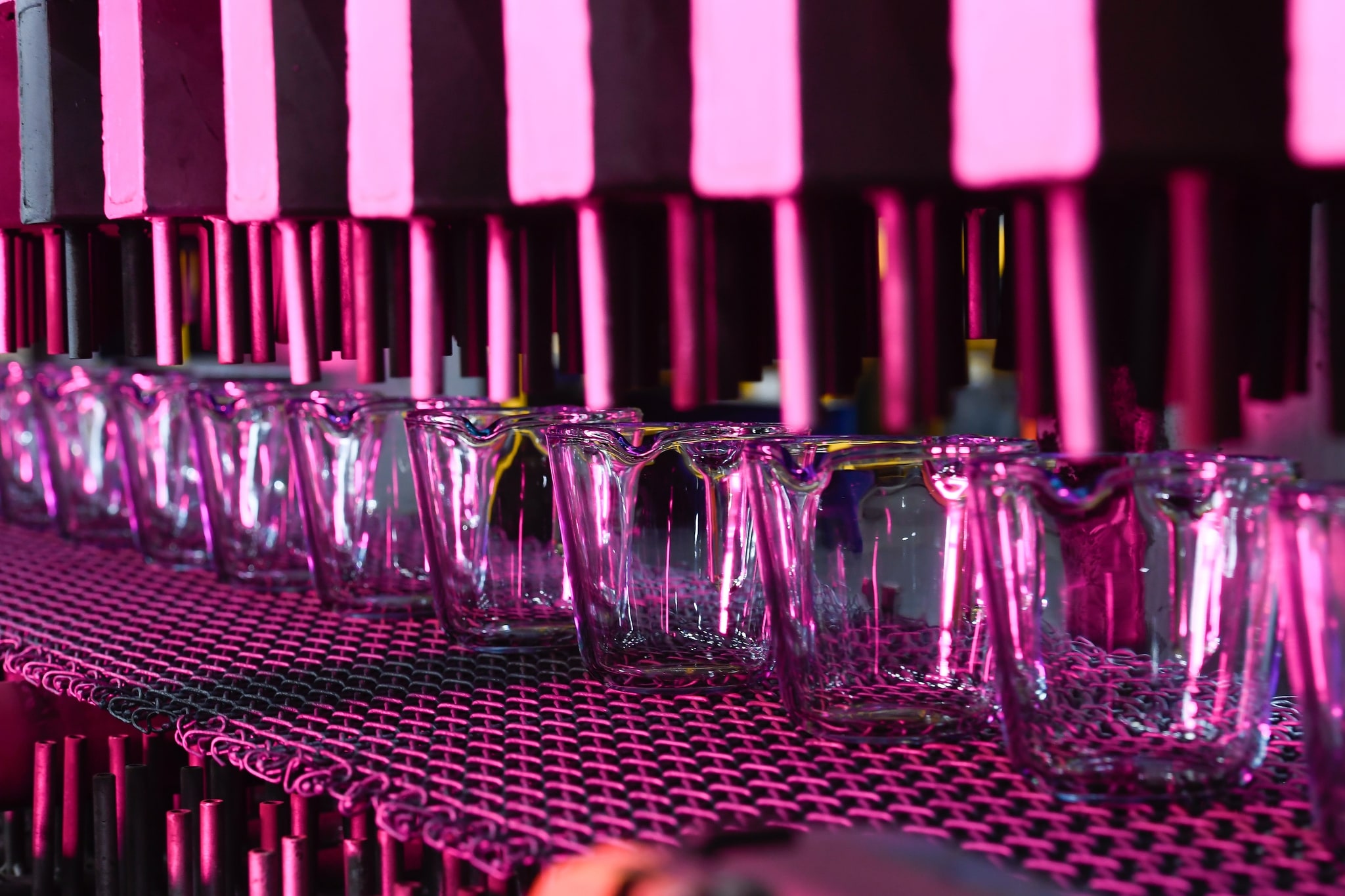 Ligne de production de verrerie